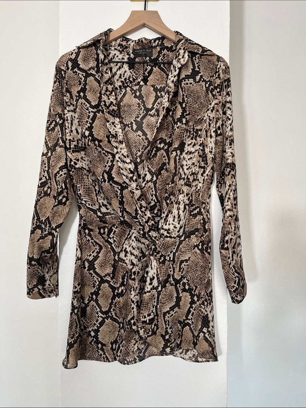 Snake Print Blouse